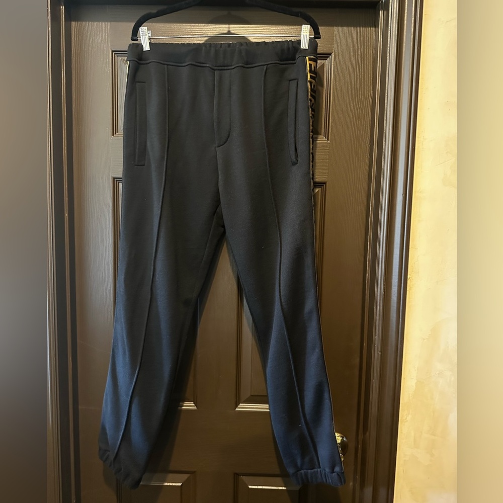 Black Fendi Sweatpants